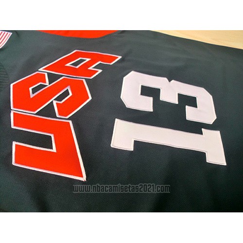 Camiseta USA 2012 Chris Paul #13 Negro
